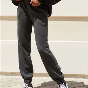 John Galt Dark Grey Rosa Sweatpants